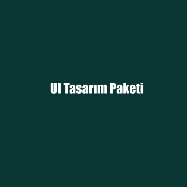 UI Tasarım Paketi